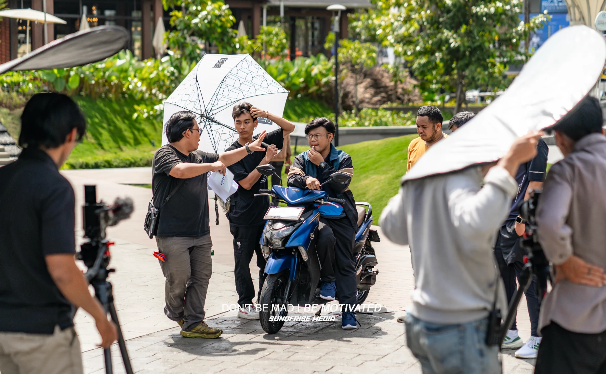 On set — Artisun Creative production