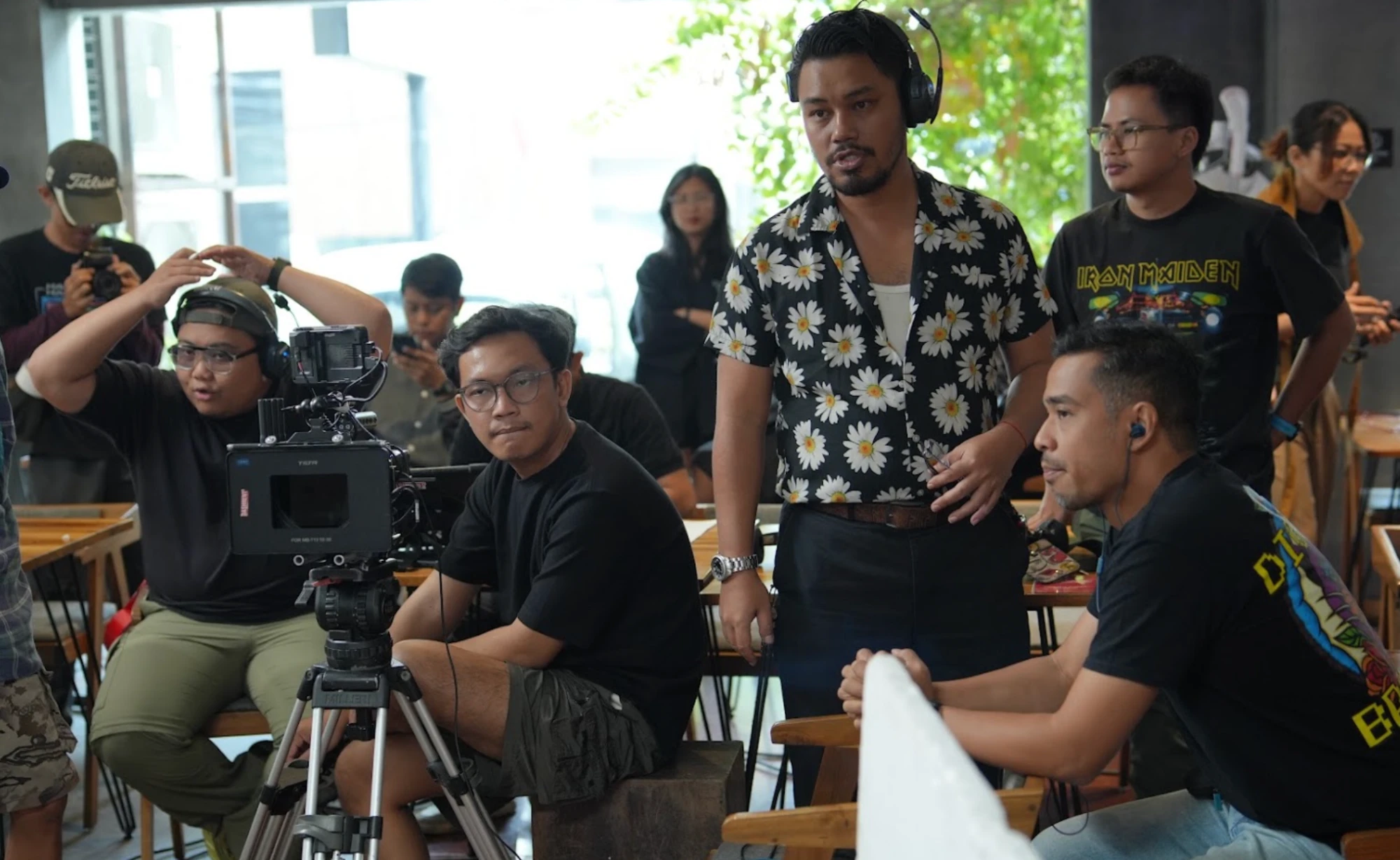 On set — Artisun Creative production