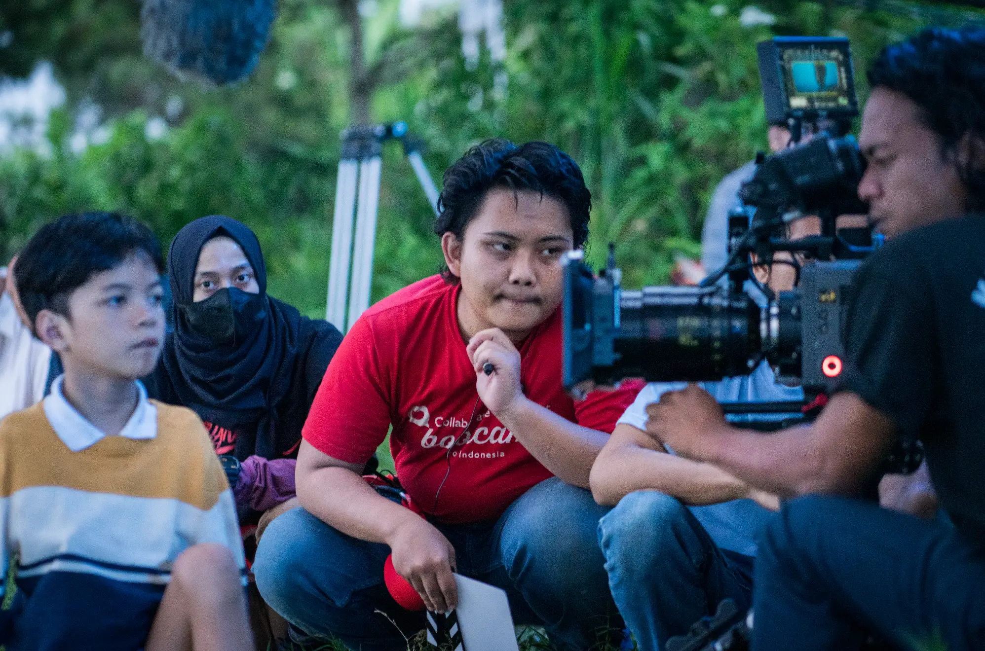 On set — Artisun Creative production