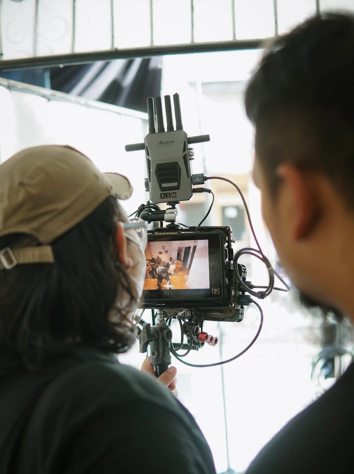 On set — Artisun Creative production